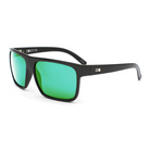 Otis After Dark LIT Polarized Sunglasses Matte Black GreenReflect Square