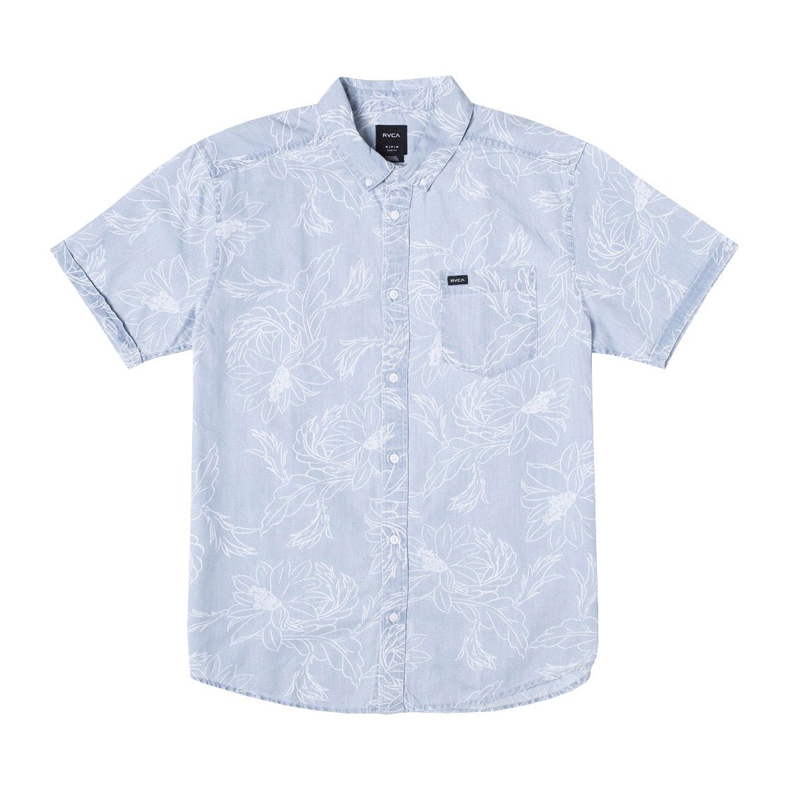 RVCA Hastings Floral SS Shirt DEN M