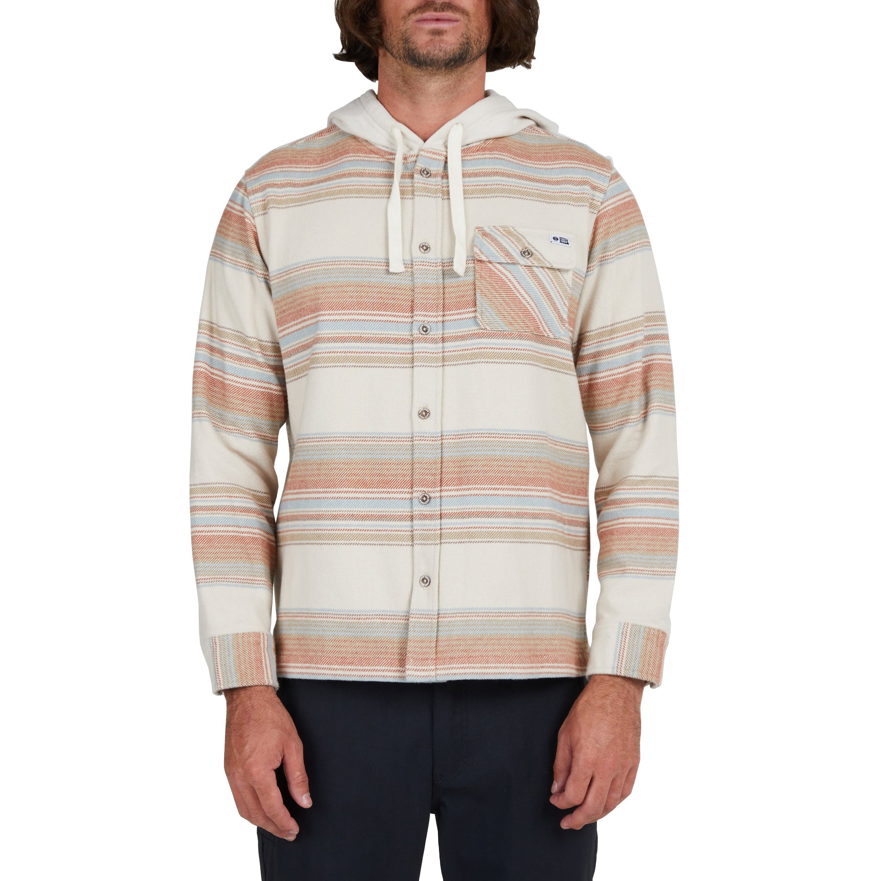 Salty Crew Outskirts Flannel Peyote L