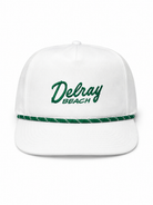 IWS DELRAY BEACH BOLD HAT WHITE-GREEN OS