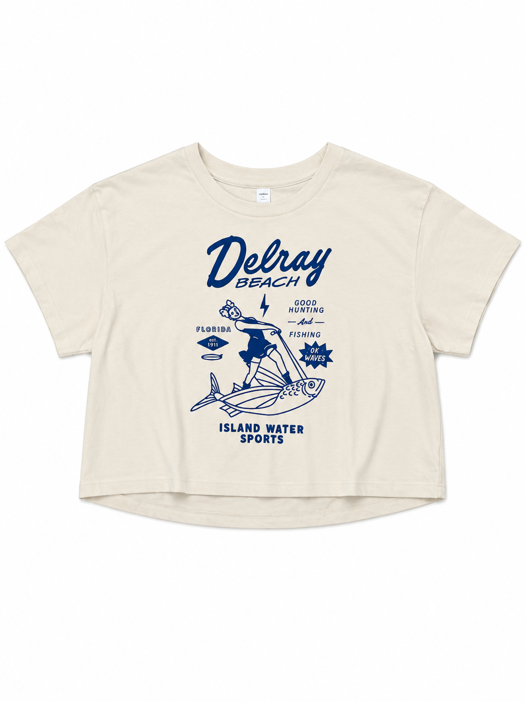 IWS Delray Flyer Crop Ivory  Ivory L