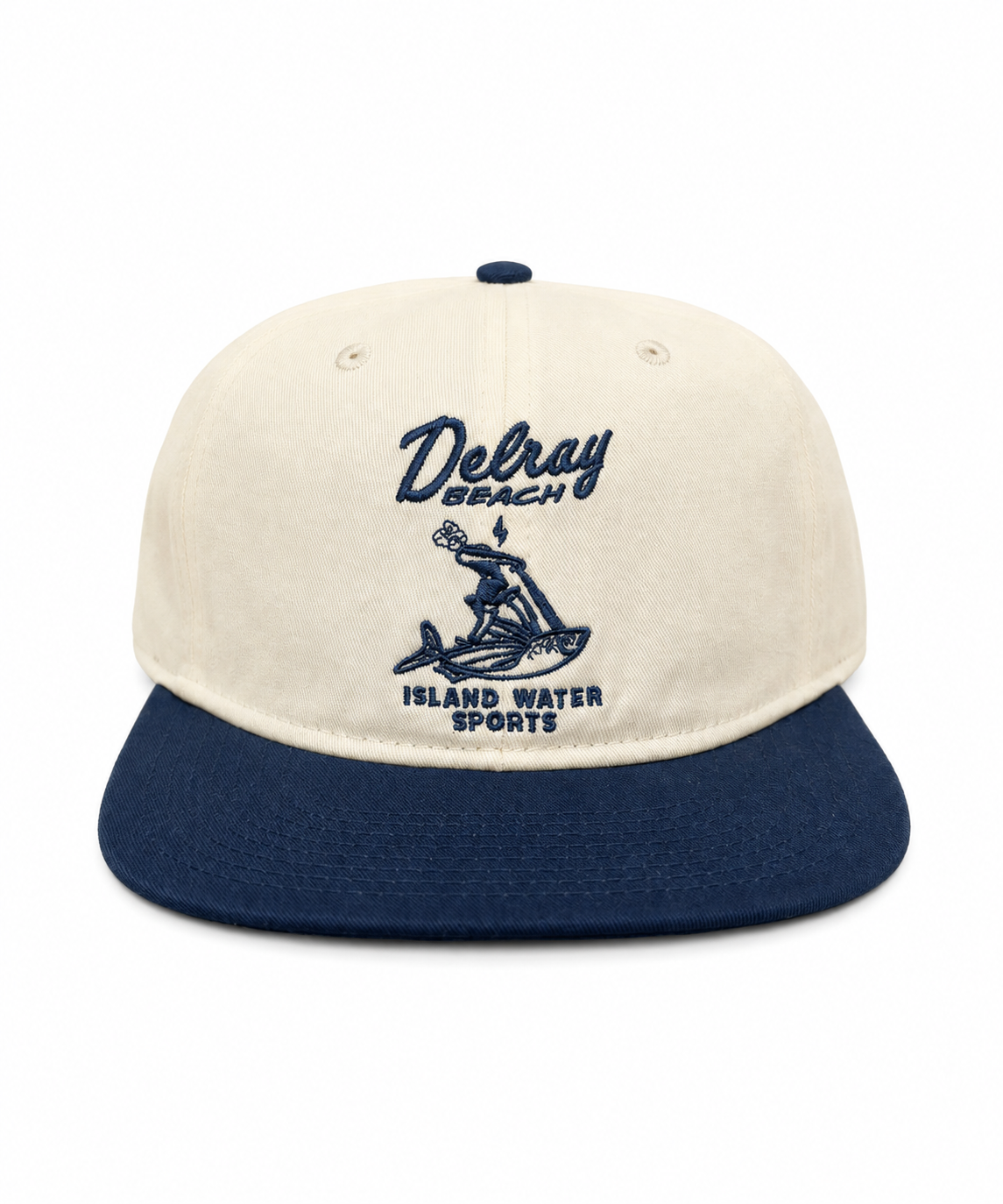 IWS Delray Flyer Hat  White-Blue OS