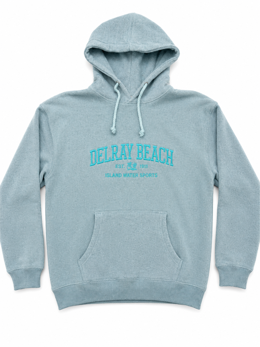 IWS Delray Nantucket Hoodie Teal XXL