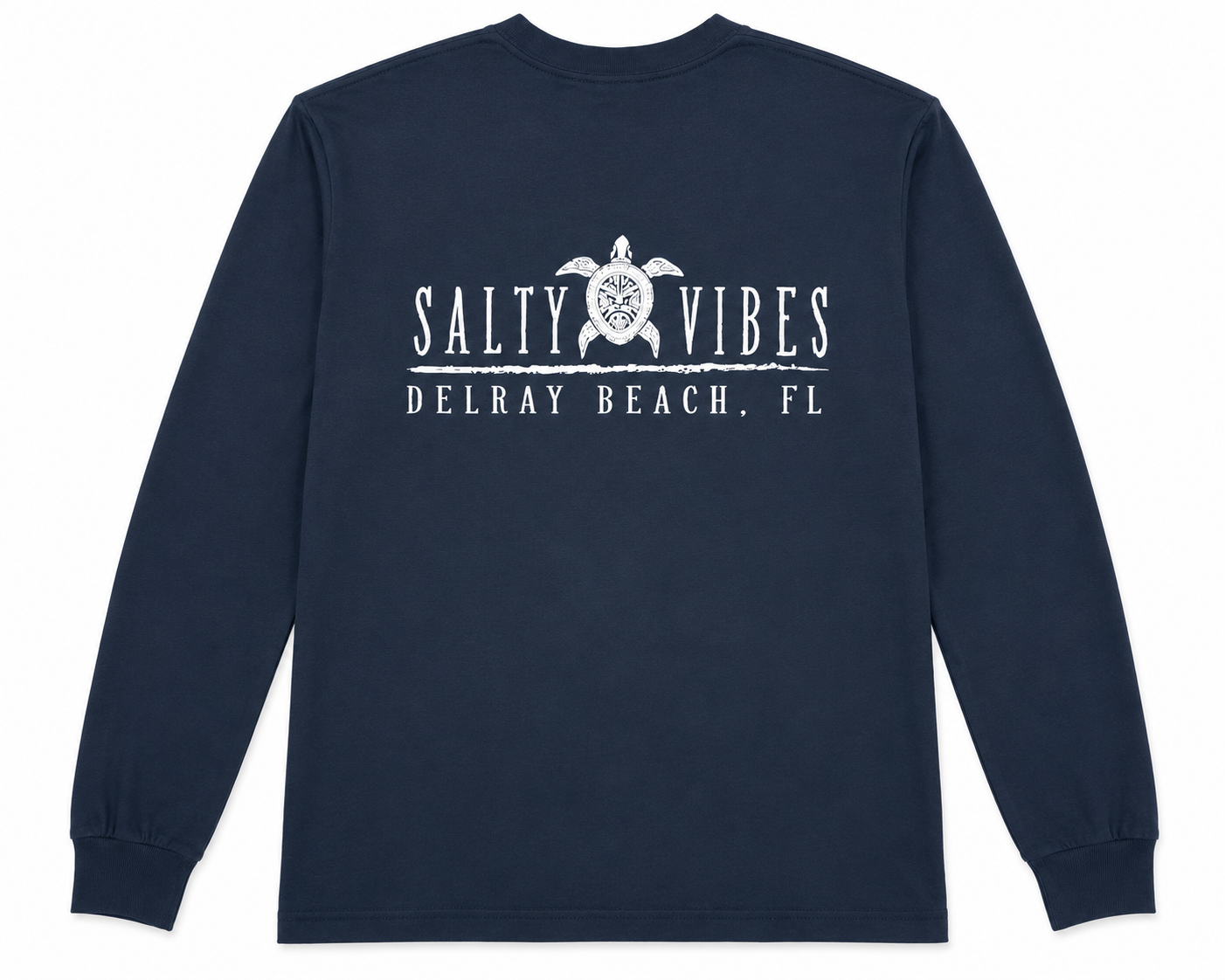 IWS Delray Salty Vibes Turtle LS Shirt Denim XL