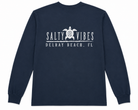 IWS Delray Salty Vibes Turtle LS Shirt Denim L