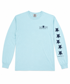 IWS Delray Salty Vibes Turtle LS Shirt Sky Blue M