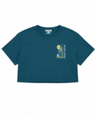 IWS Grainy Thrift Shop Crop SS Tee DELRAY-TRT S