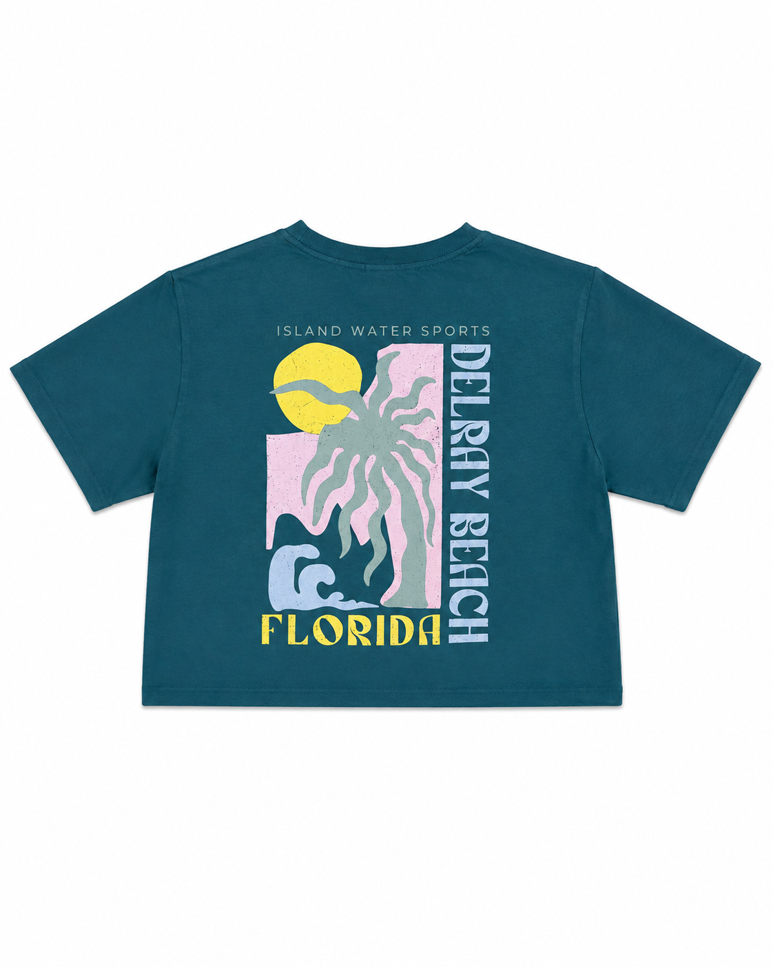 IWS Grainy Thrift Shop Crop SS Tee DELRAY-TRT M