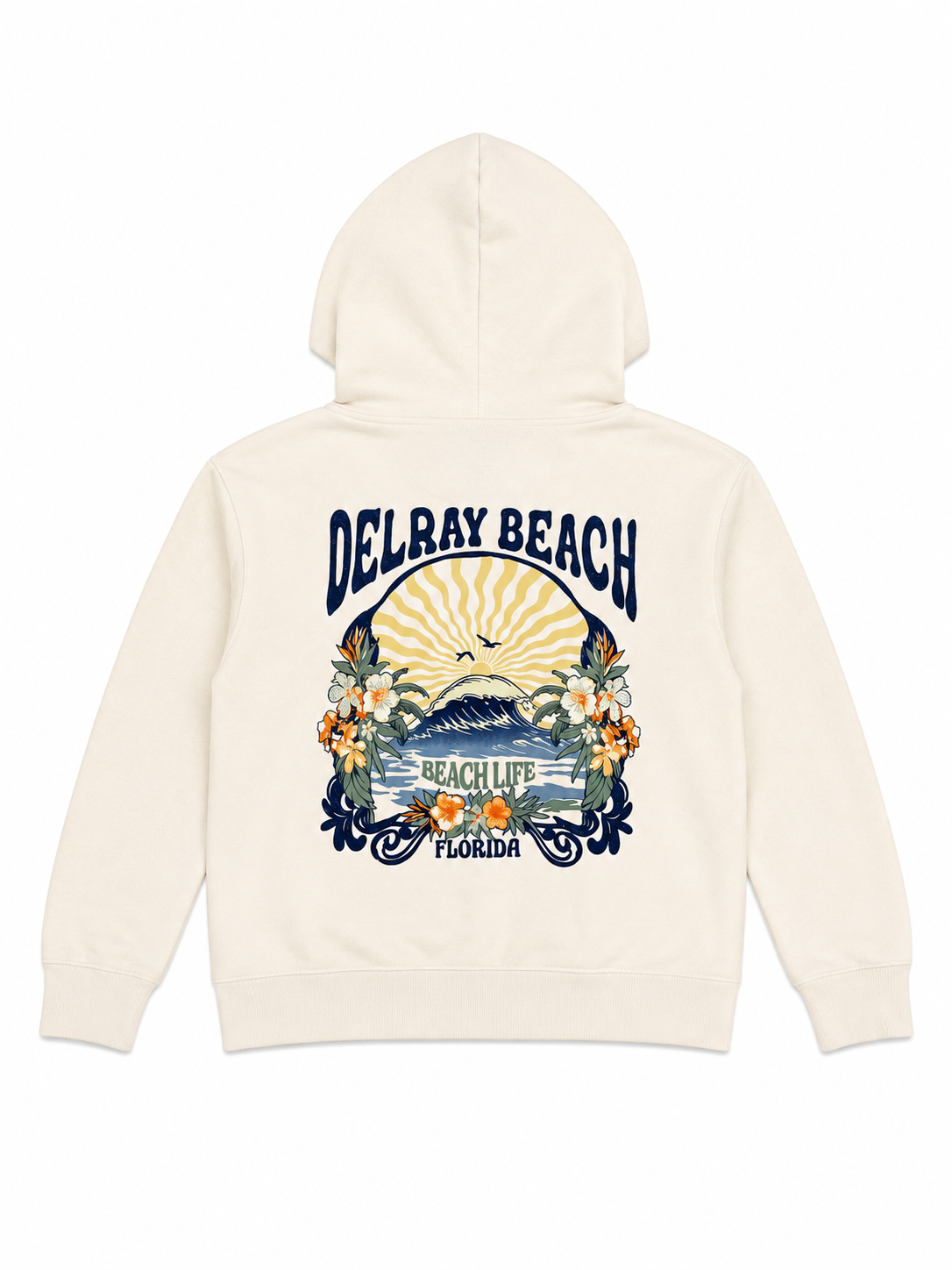 IWS Grower Youth Girls Boardwalk Zip  DELRAY-IVORY S