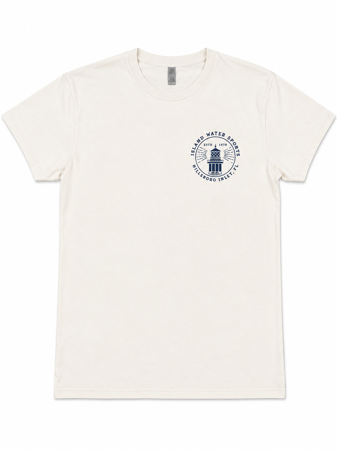 IWS Hillsboro Lighthouse SS Tee Natural L