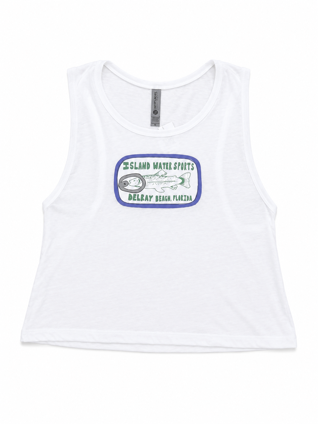 IWS Sardine Can Delray Tank White L