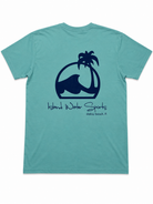IWS Script Garment Dye SS Shirt Delray-Seafoam L