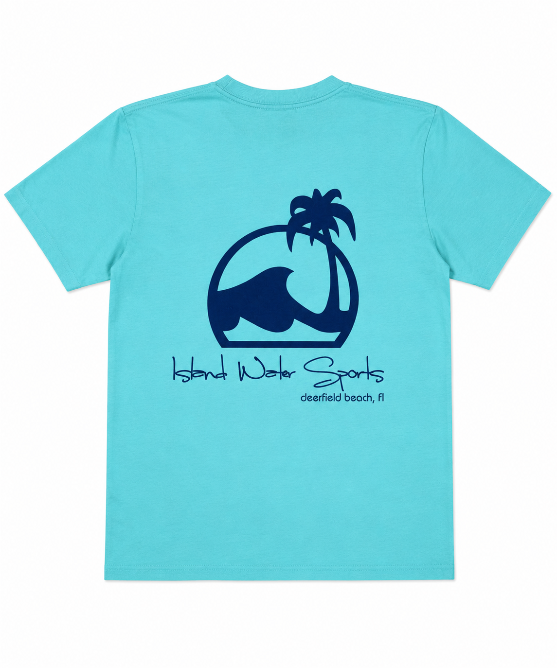 IWS Script Garment Dye SS Shirt DFB-Seafoam XL
