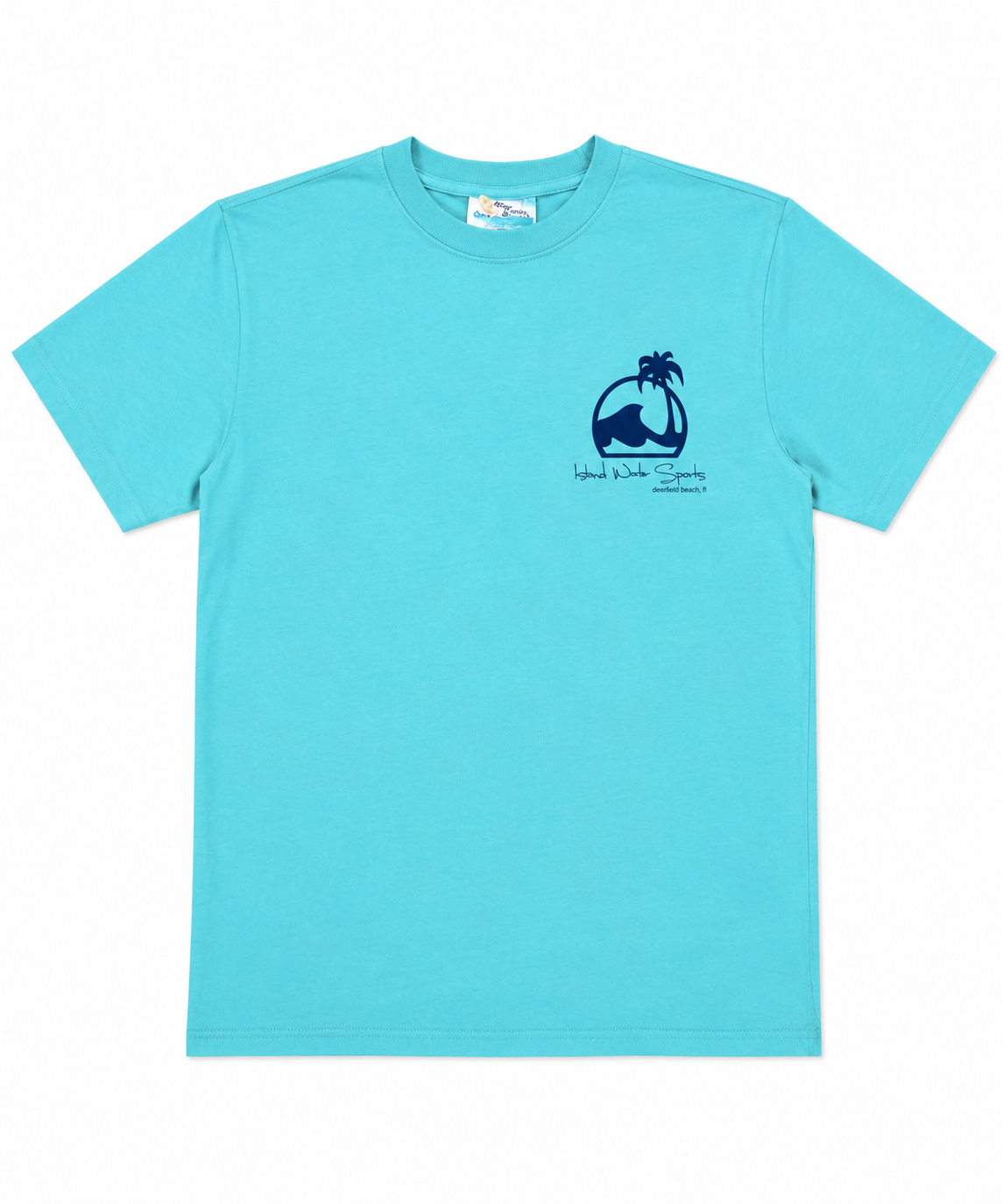 IWS Script Garment Dye SS Shirt DFB-Seafoam S