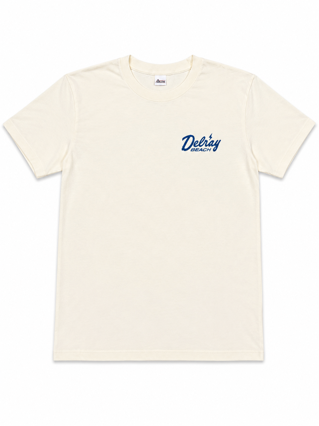 IWS SS DELRAY FLYER TEE VINTAGE WHITE S