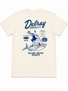 IWS SS DELRAY FLYER TEE VINTAGE WHITE M