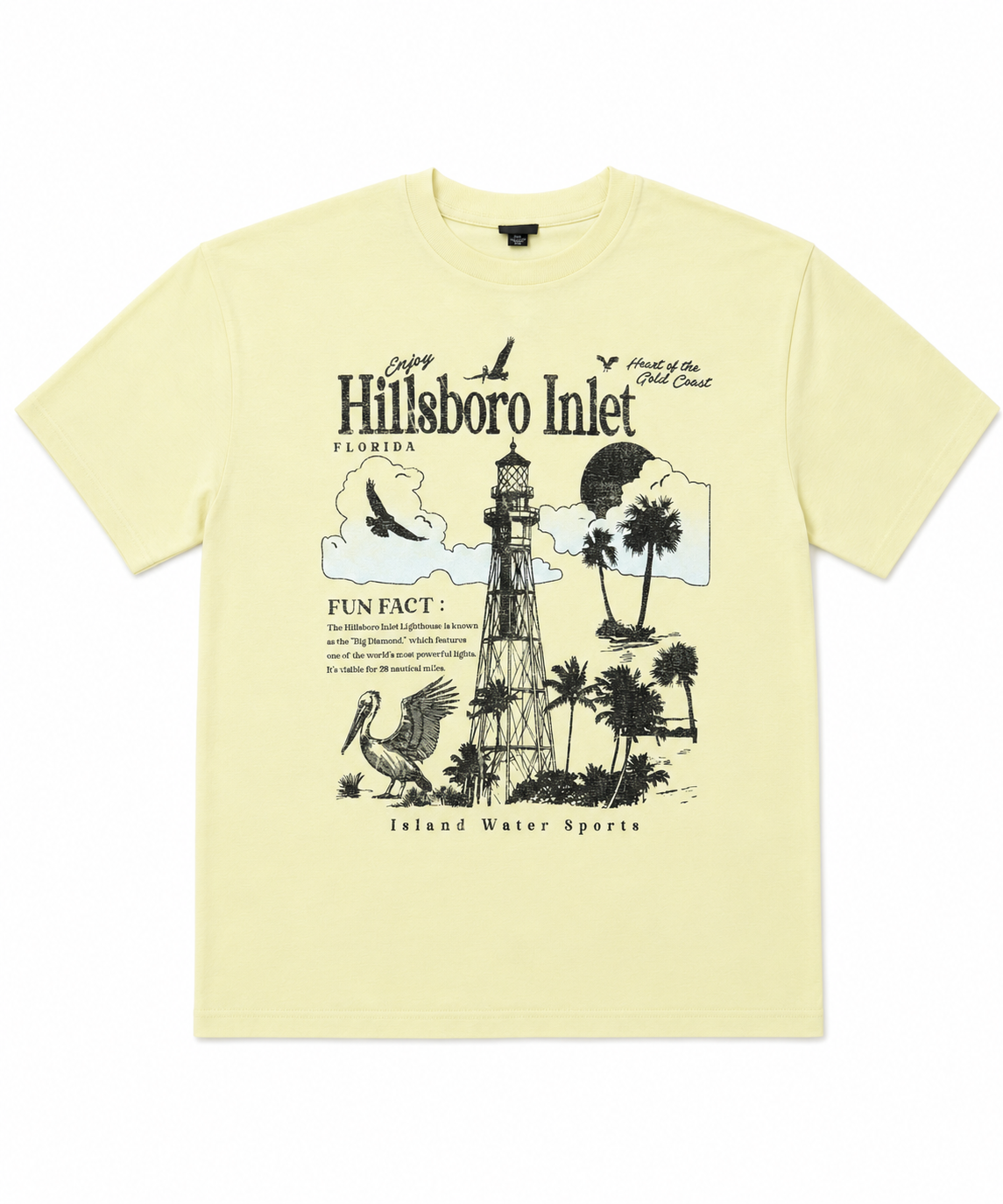 IWS The Almanac Womens Boyfriend SS Shirt LEM M