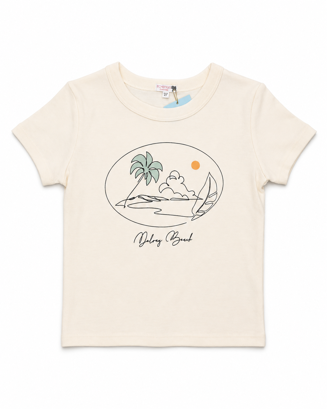 IWS Unbroken SS Baby Tee DELRAY-IVO XL