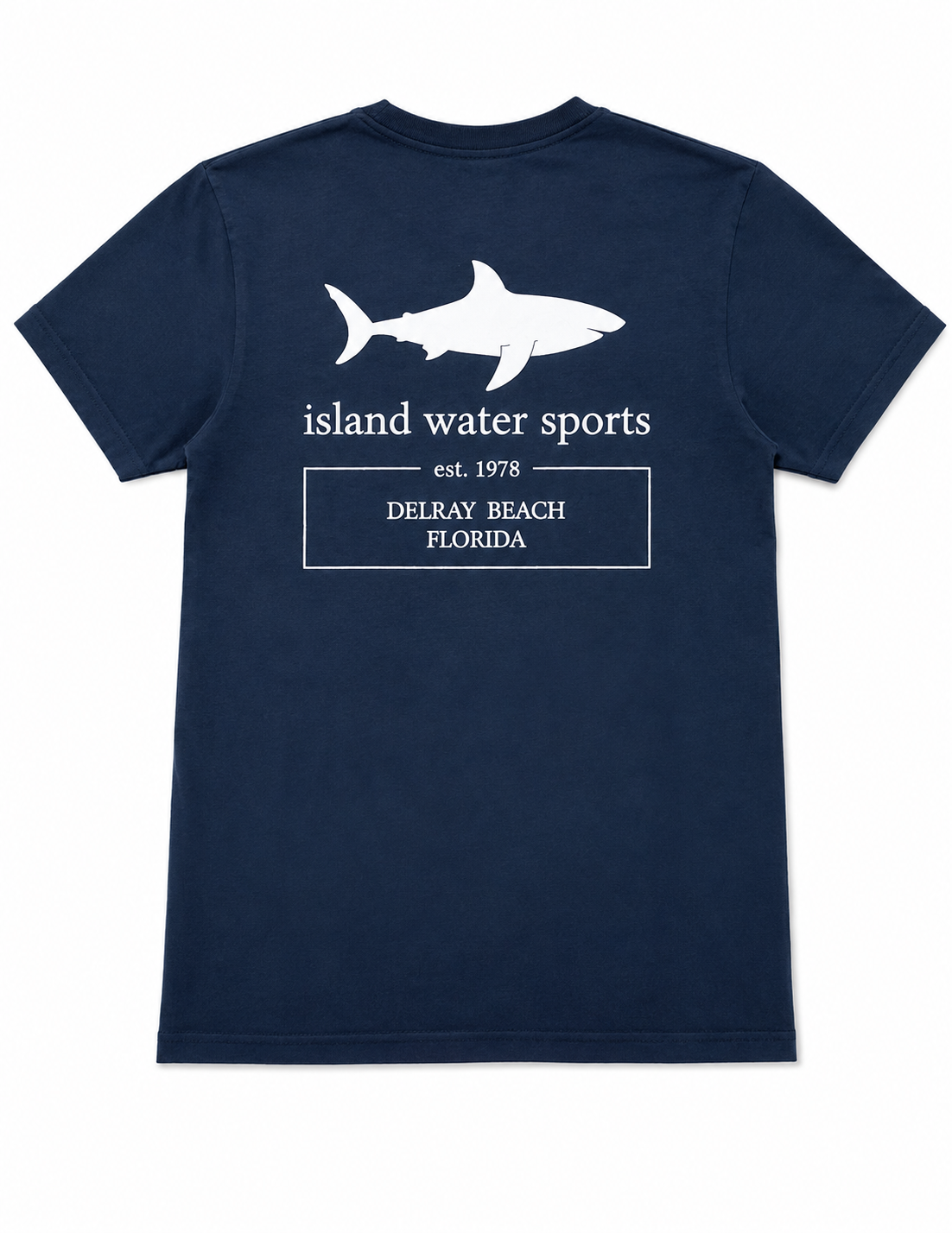 IWS Vintage Shark SS Tee Delray-Denim XL