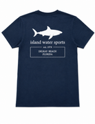 IWS Vintage Shark SS Tee Delray-Denim L