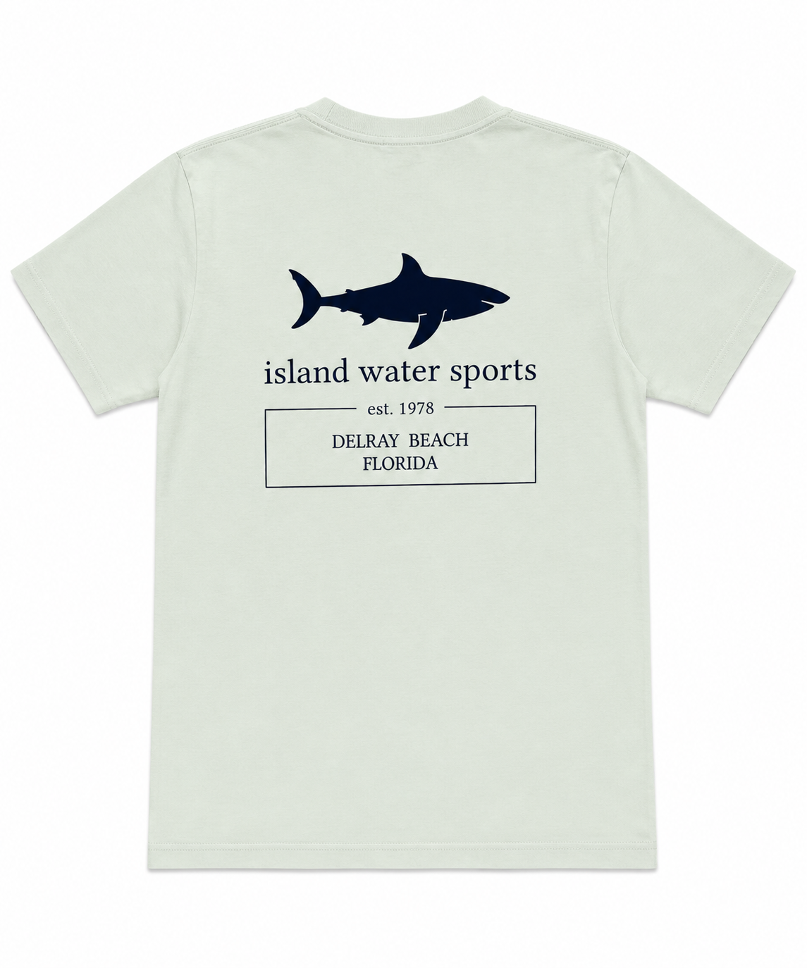 IWS Vintage Shark SS Tee Delray-Fennel L