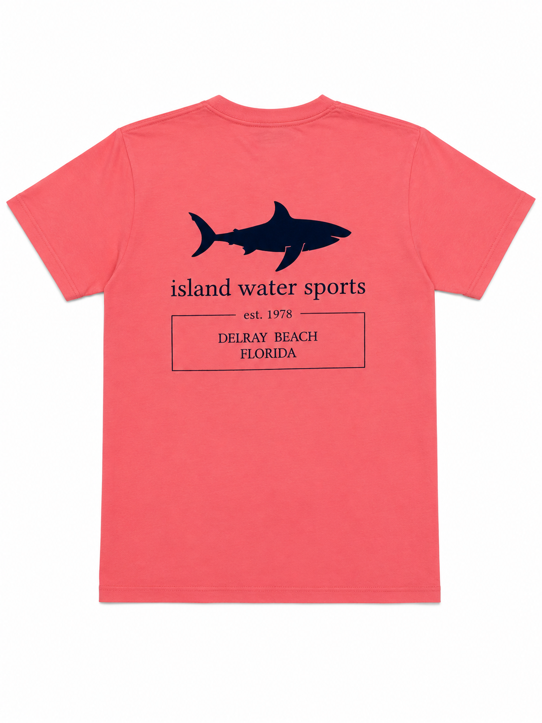 IWS Vintage Shark SS Tee Delray-Salmon XXL