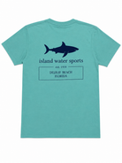 IWS Vintage Shark SS Tee Delray-Seafoam M