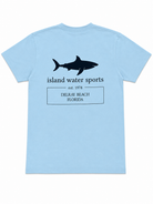 IWS Vintage Shark SS Tee Delray-SkyBlue XL