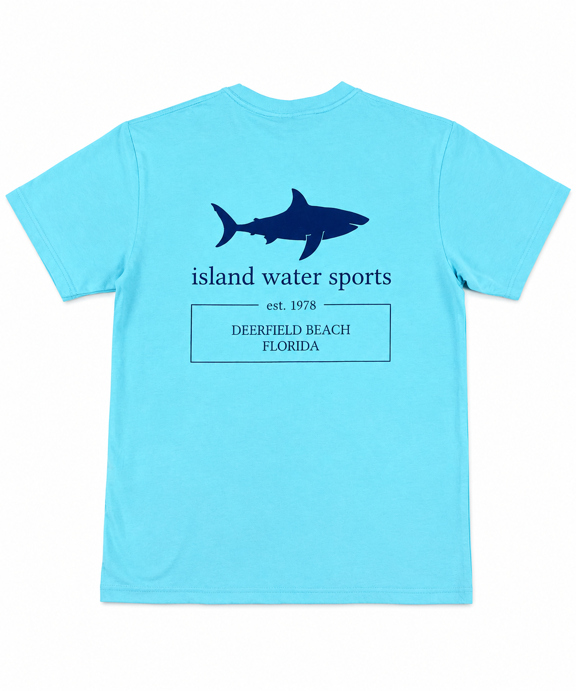 IWS Vintage Shark SS Tee DFB-SKYBLUE M