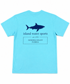 IWS Vintage Shark SS Tee DFB-SKYBLUE M