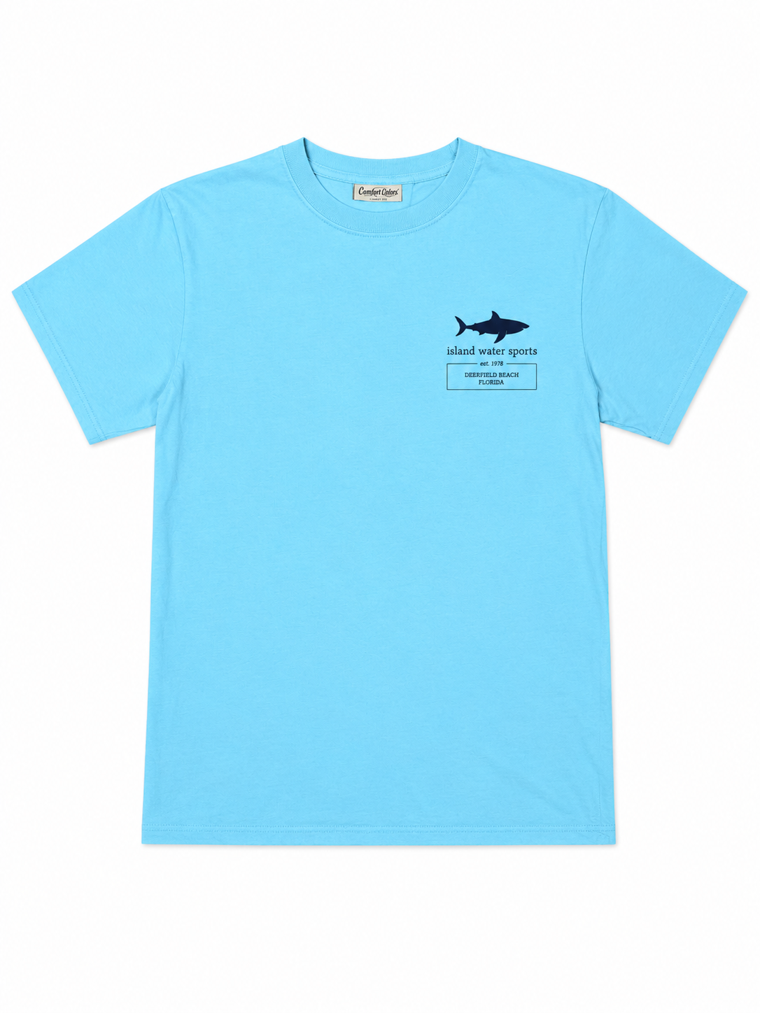 IWS Vintage Shark SS Tee DFB-SKYBLUE XXL
