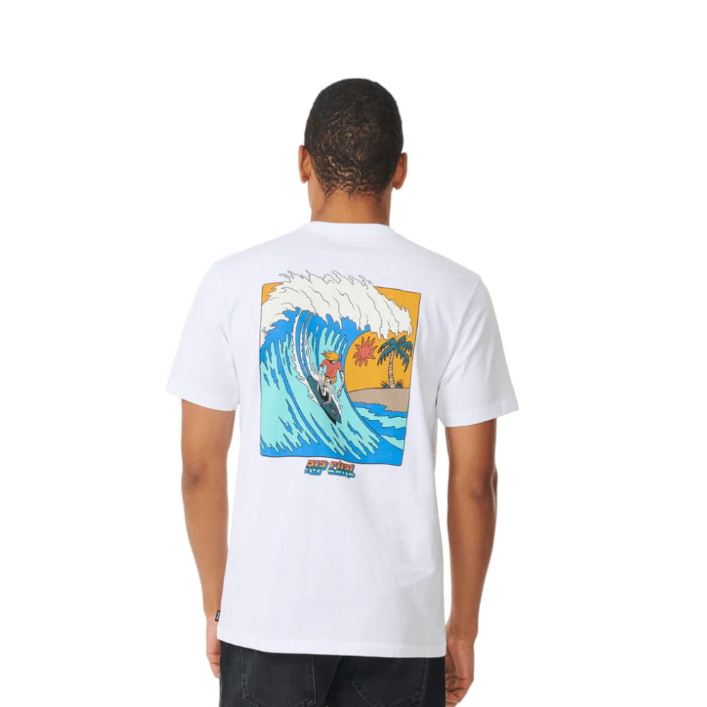 Rip Curl Death in Paradise Tee 1000 White XL