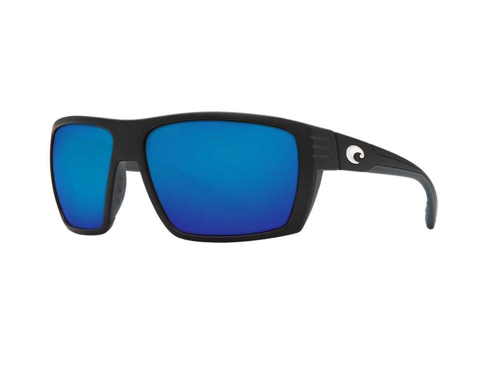 Costa Del Mar Hamlin Sunglasses Matte Black Blue Mirror 580G