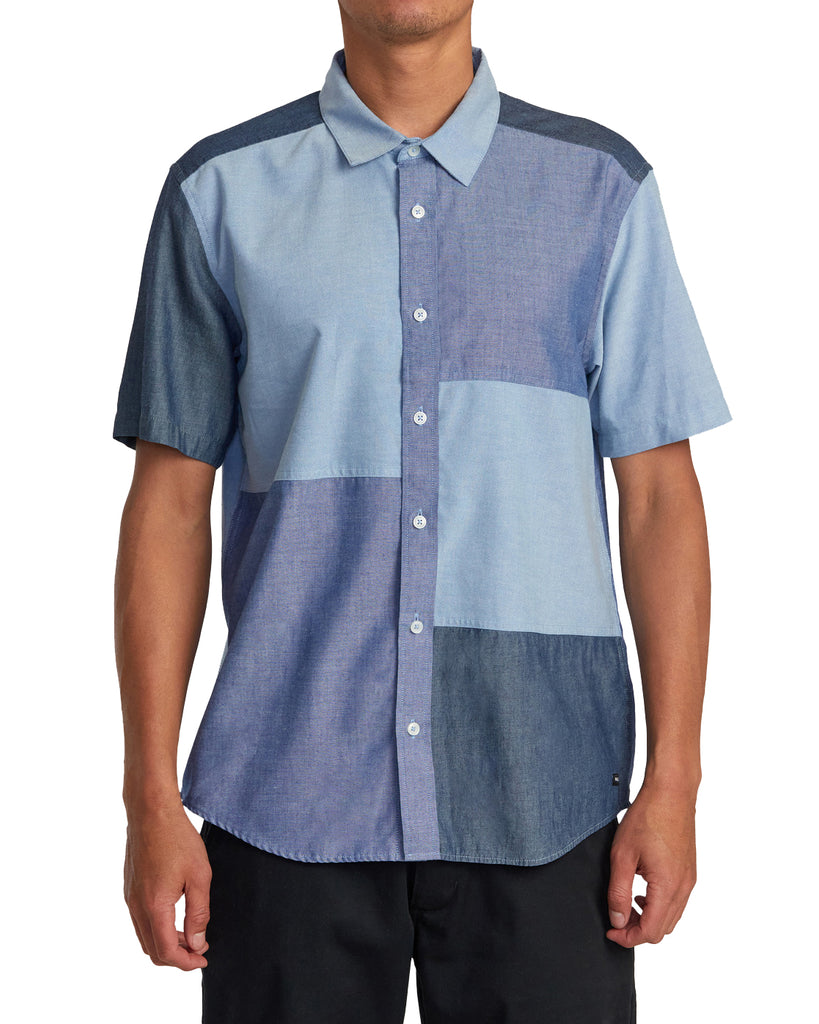 RVCA PATCHWORK SS WOVEN