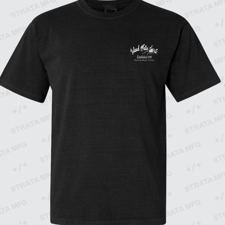 Island Water Sports The Shop SS Tee Black/White S