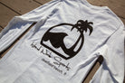 Island Water Sports Script L/S Tee White-Black XXL