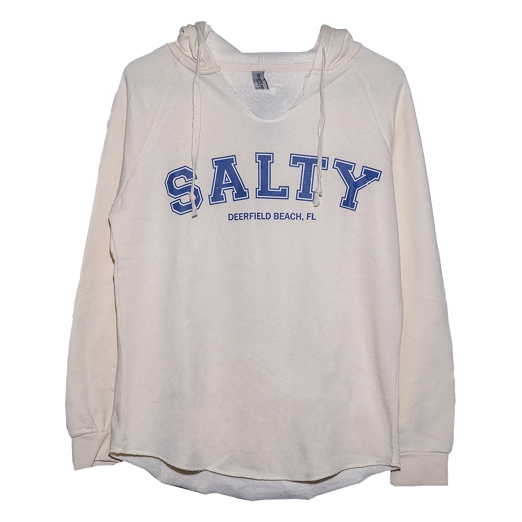 Island Water Sports Salty Hooded Sweatshirt Bone-DFB XS