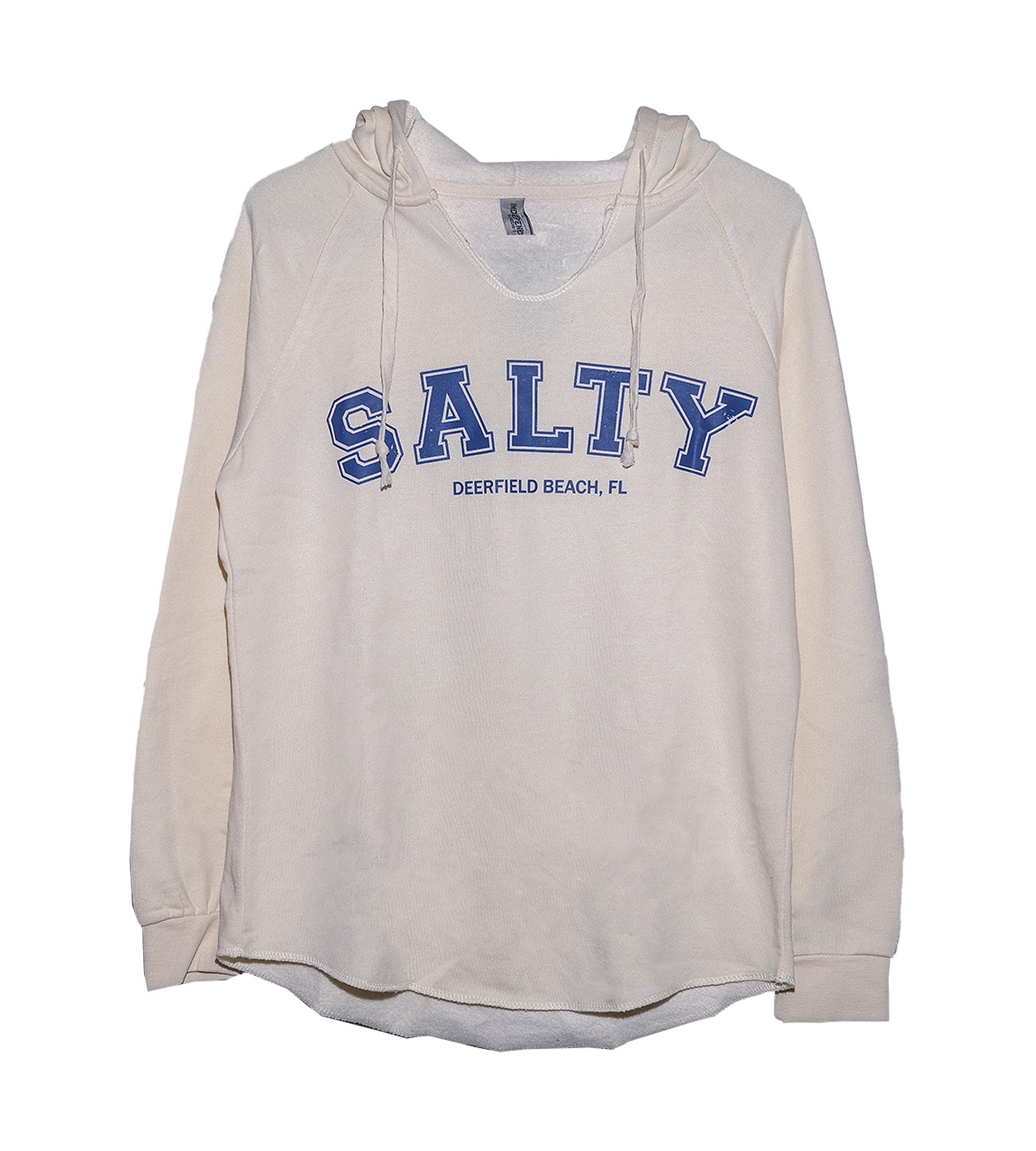 Island Water Sports Salty Hooded Sweatshirt Bone-DFB XS
