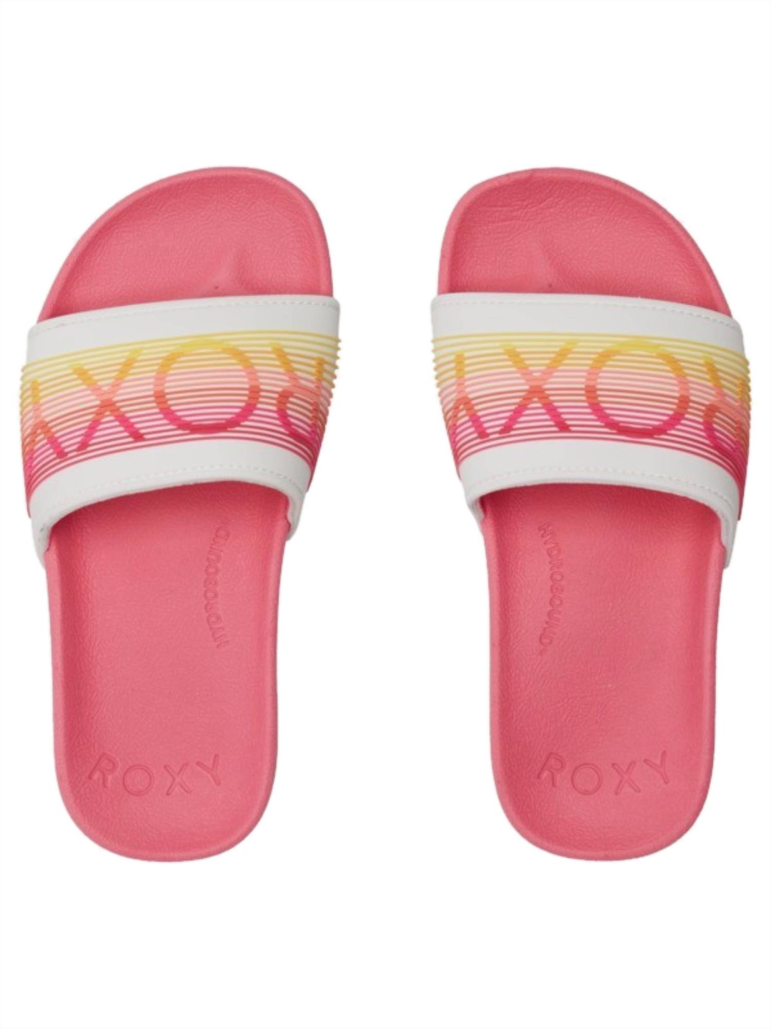 Roxy Slippy LX Girls Sandal PN1-Pink 1 13 C