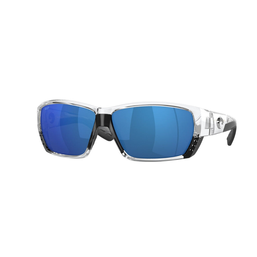 Costa Del Mar Tuna Alley Sunglasses Crystal Blue Mirror 580P