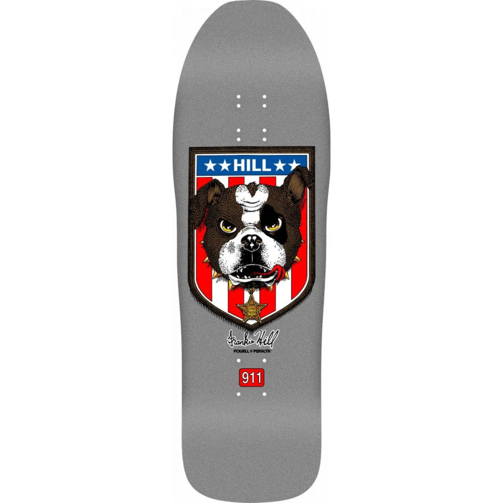 Powell Peralta Frankie Hill Bulldog Deck Gray 10.0"
