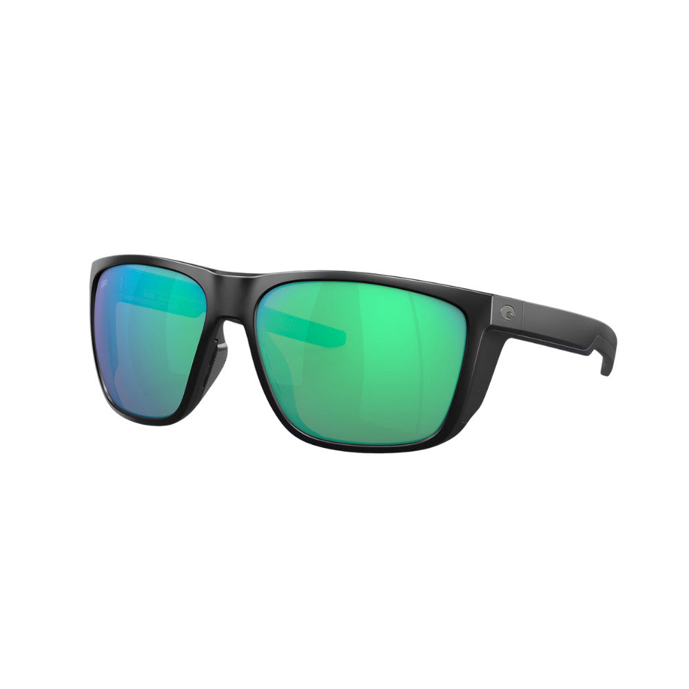 Costa Del Mar Ferg XL Sunglasses MatteBlack GreenMirror 580p