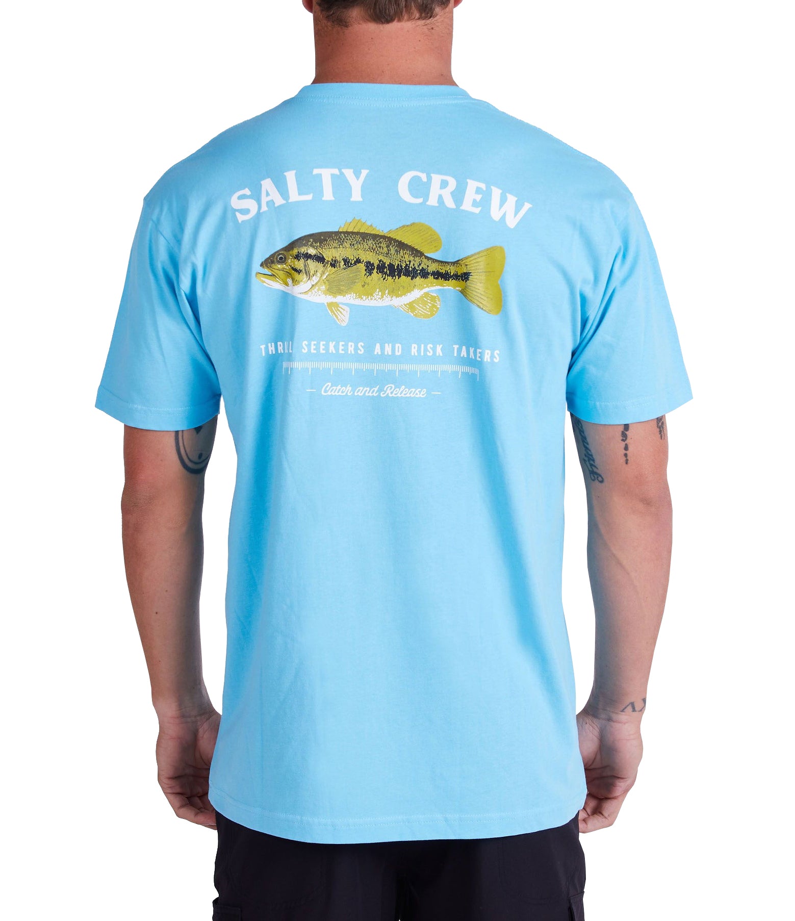 Salty Crew Bigmouth SS Tee PacificBlue XL
