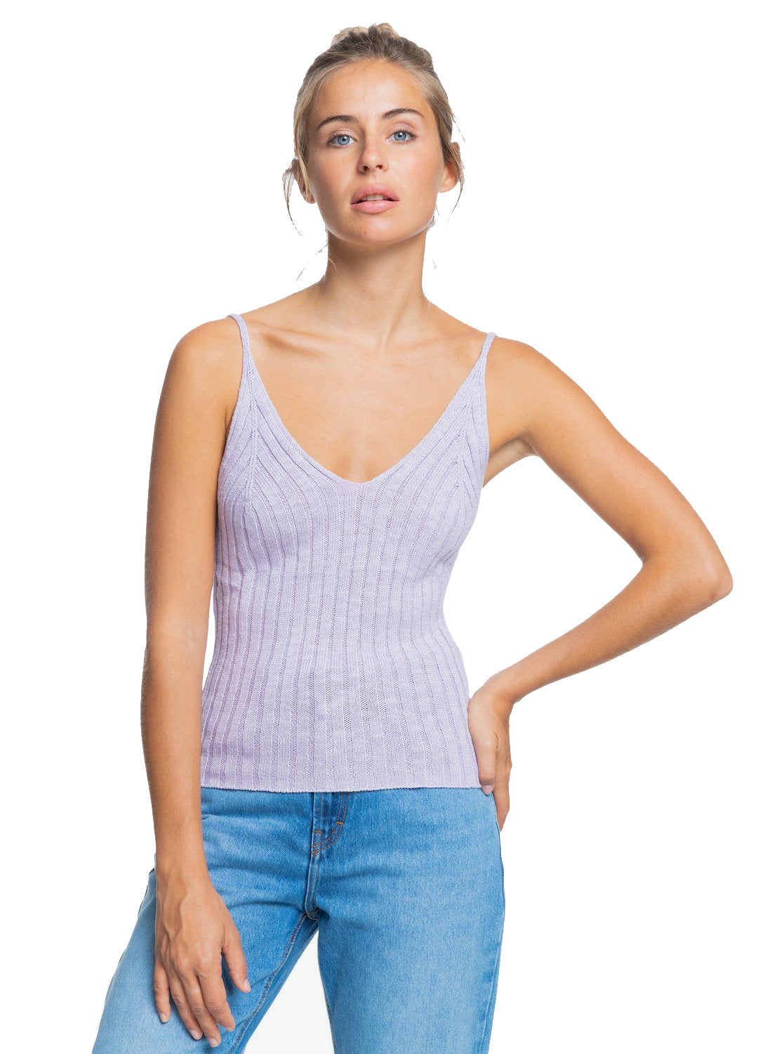 Roxy Moon Bird Knitted Strapped Top PFJ0 M