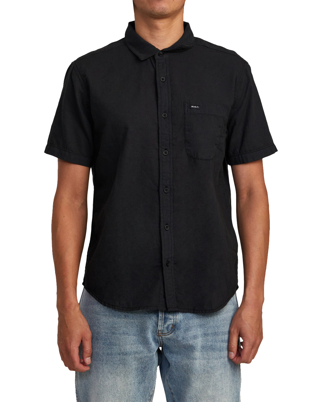 RVCA PTC WOVEN II SS BLK M