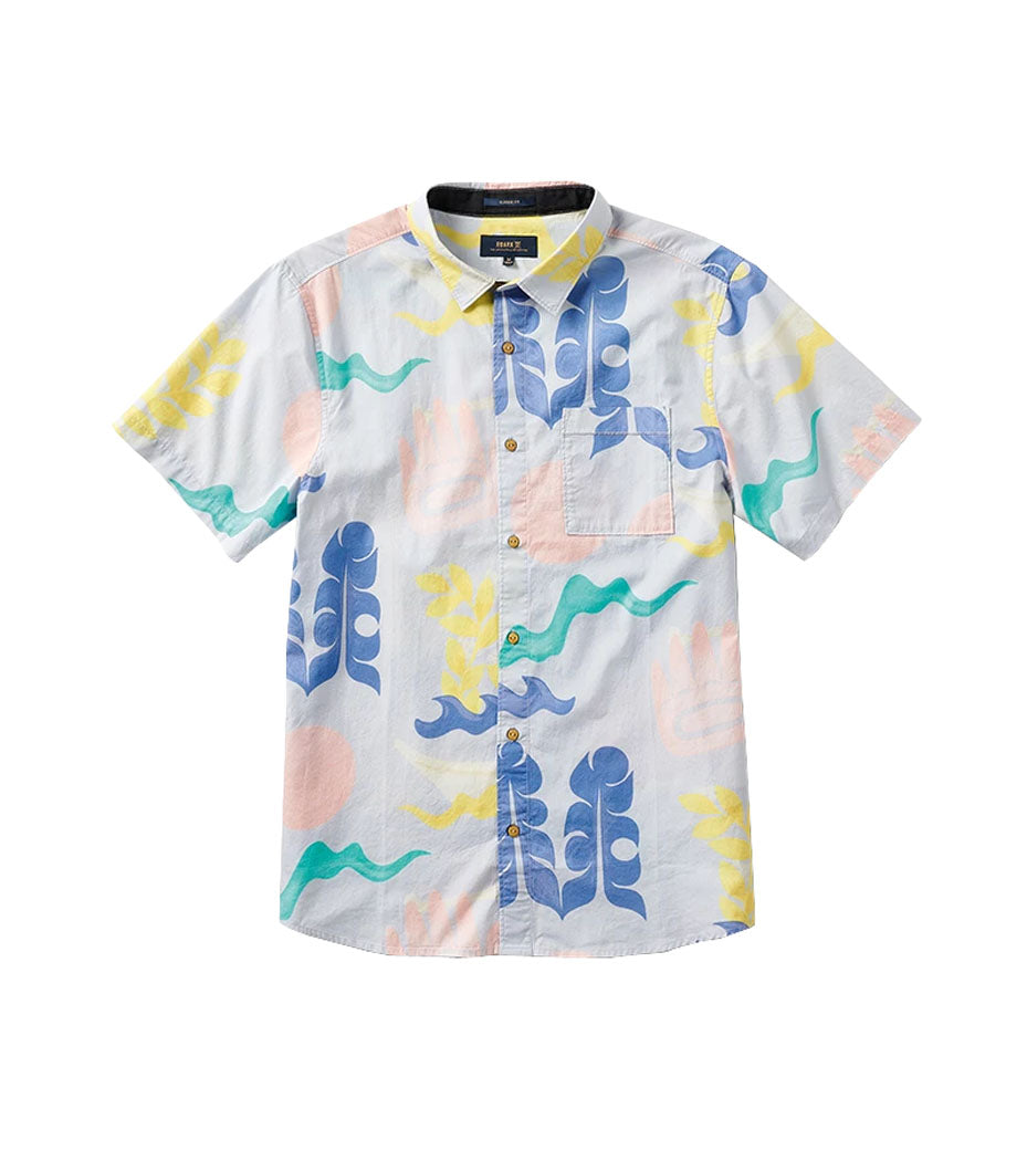 Roark Flora And Fauna Button Up SS Shirt LBL XL