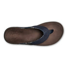 Olukai Tuahine Mens Sandal DE63-Trench Blue-Dark Wood 9