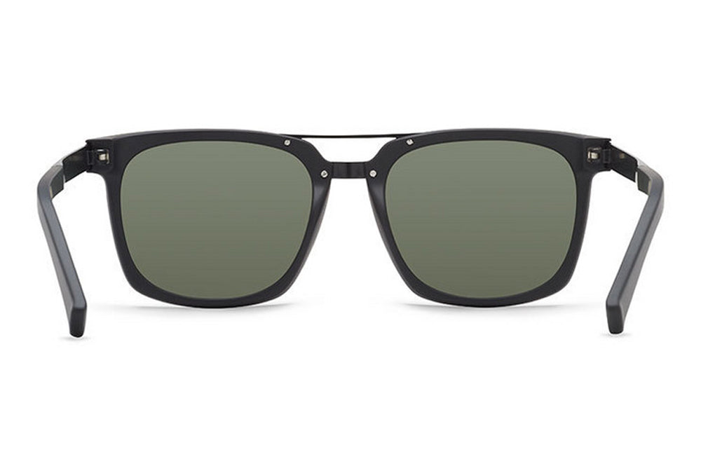 Von Zipper Plimpton Sunglasses Black Satin Vintage Grey BKS