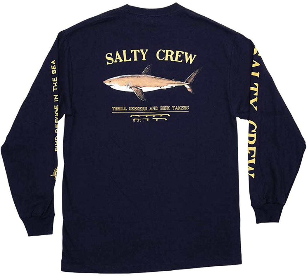 Salty Crew Bruce L/S Tee Navy XXL