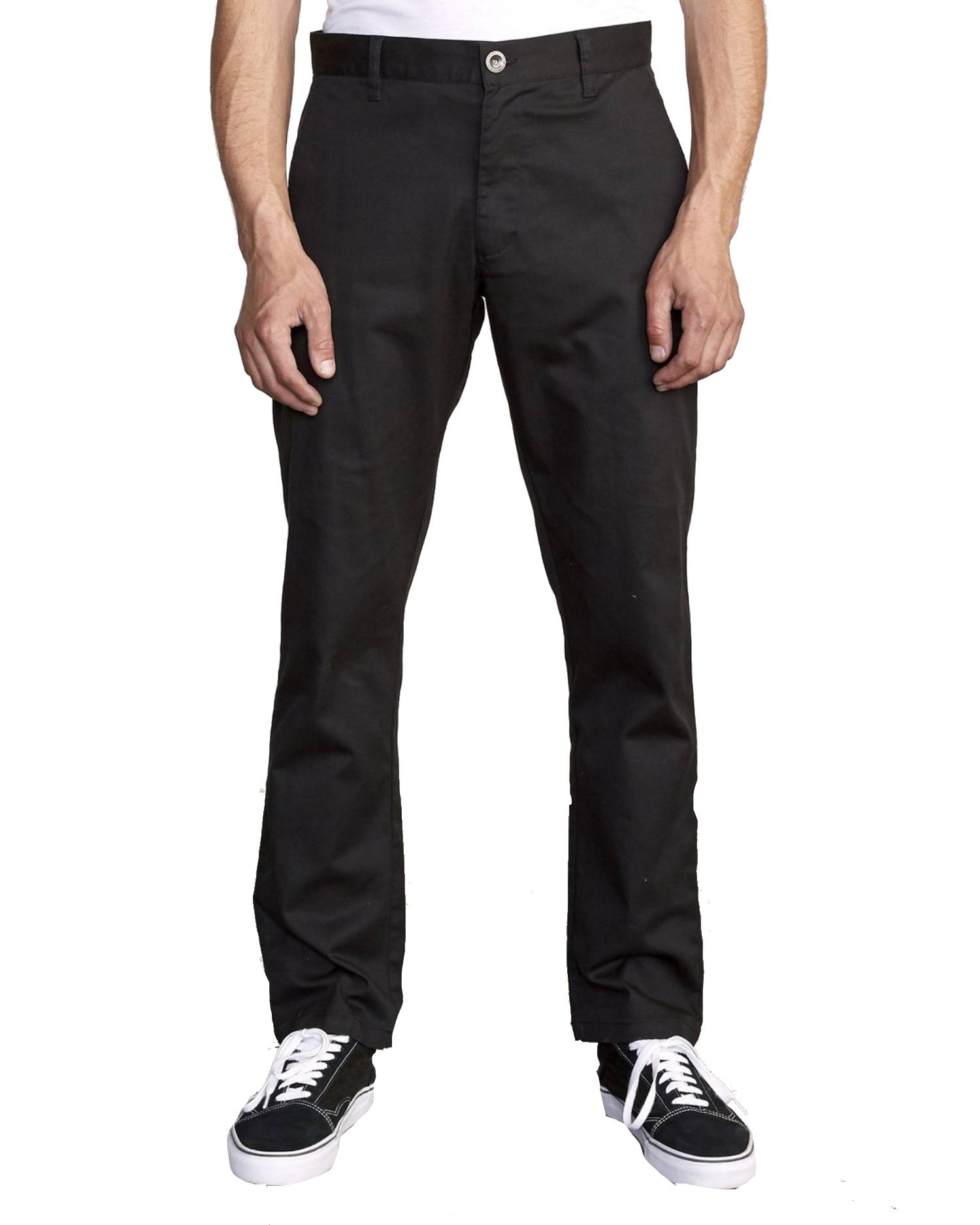 RVCA Weekend Stretch Straight Fit Pant BLK 33